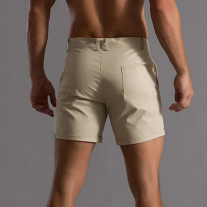 Heren Chino Short Milan | Slim Fit Korte Zomerbroek