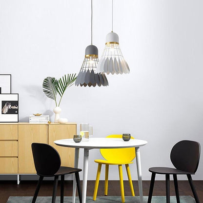 Veerle Hanglamp – Industriële 1-Lichts Hanglamp met Geometrisch Ontwerp