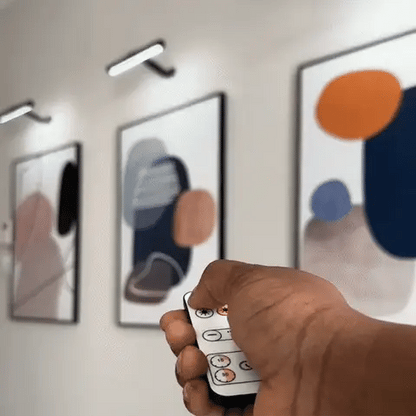KunstLicht Draadloze LED Schilderijlamp – Dimbaar en Oplaadbaar