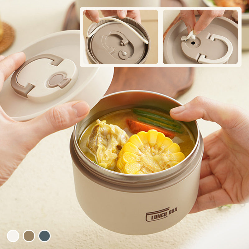 Warmio Lunchbox – Geïsoleerde RVS Lunchbox met Draagtas