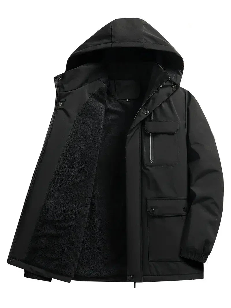 WinterWarm Heren Winterjas – Waterdicht en Gewatteerd