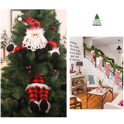 Kerstpop Hanger – Kerstman of Kerstelf voor Boom en Feestdecoratie