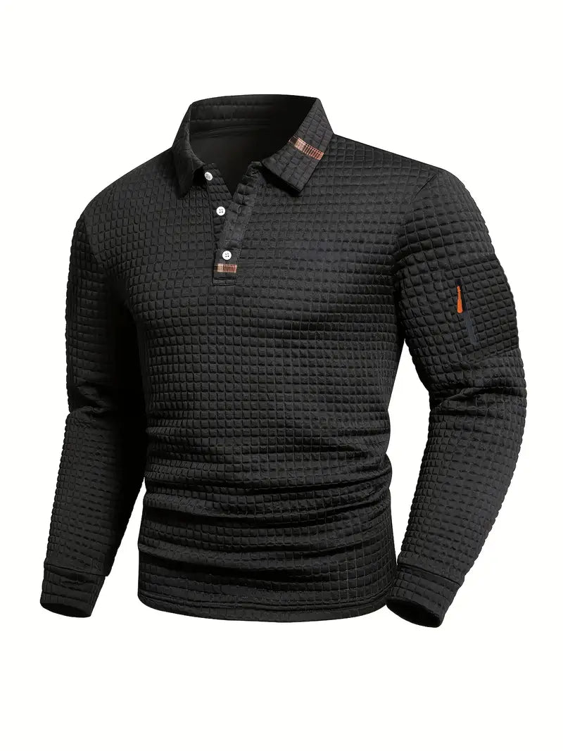 Herentrui Rensvik met Gewatteerde Details en Moderne Casual Stijl