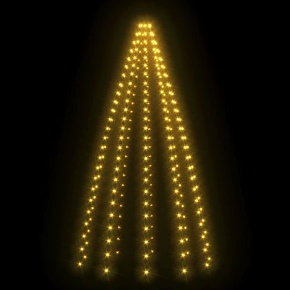 Warmwitte Kerstboomverlichting met 250 LED's voor een Boom van 250 cm