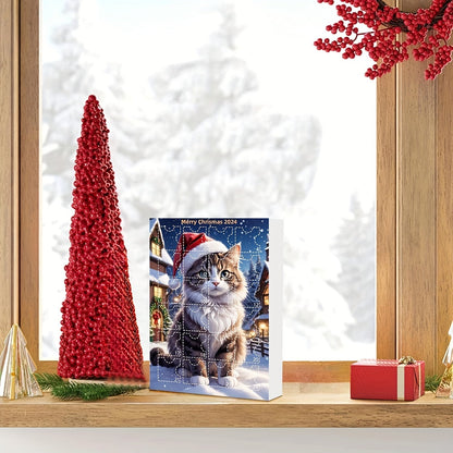 Kattenkerst – Adventskalender met 24 kattenhangers
