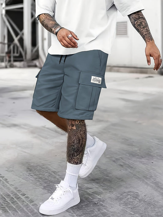 Stoere heren cargoshort Veyron met ruime zakken voor zomer