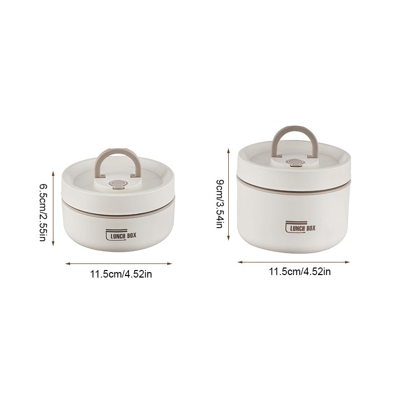 Warmio Lunchbox – Geïsoleerde RVS Lunchbox met Draagtas