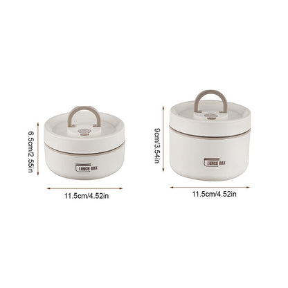 Warmio Lunchbox – Geïsoleerde RVS Lunchbox met Draagtas