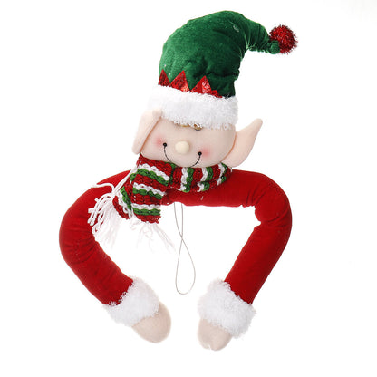 Kerstpop Hanger – Kerstman of Kerstelf voor Boom en Feestdecoratie