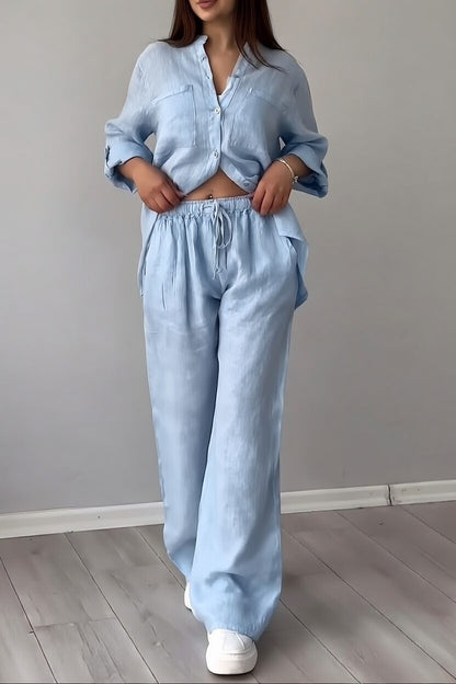 Elegant Tweedelig Damespak Lisanne – Blazer & Broek Set