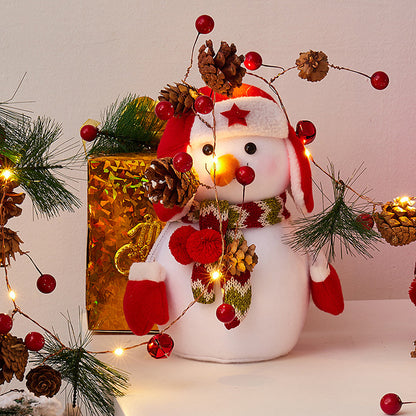 Dennerust LED Kerstlichtslinger met Dennenappels voor Binnen en Buiten