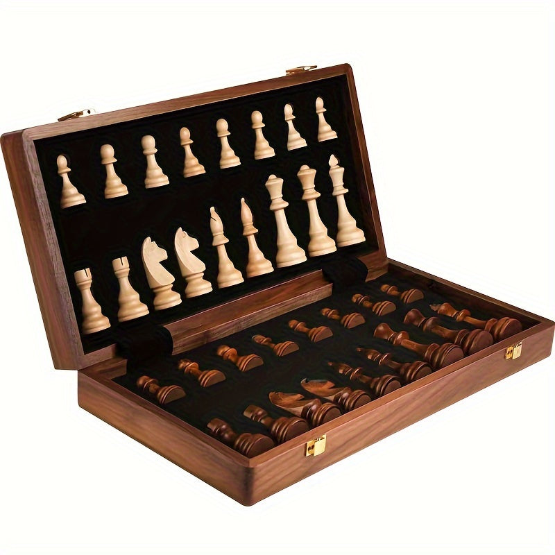 Klassiek Schaakbord 39 x 39 cm – Strategisch Bordspel voor Thuis
