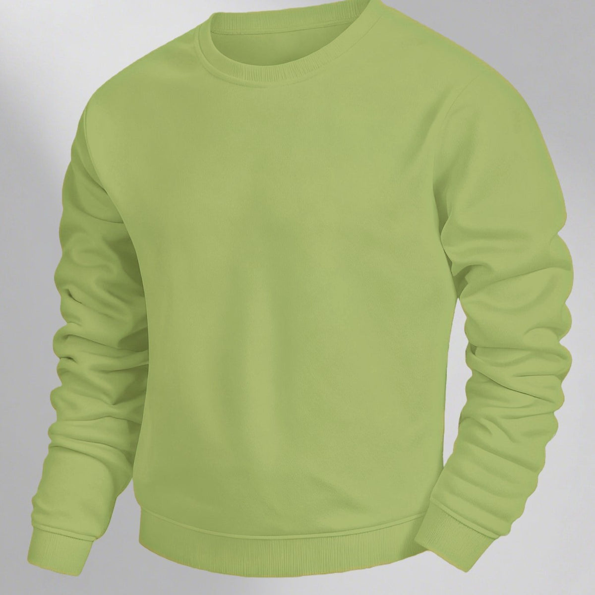 Heren Classic Crewneck Pullover Sweatshirt