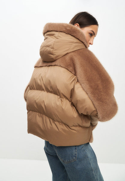 Sienna Zachte Faux Fur Jas – Oversized Winterjas voor Dames