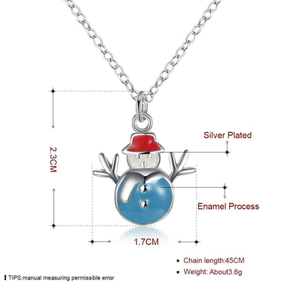 Kerstique – Kerst Sieradenset met Ketting en Oorbellen voor Dames