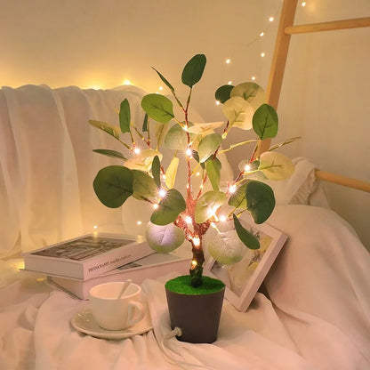 Kerstdecoraties LED Nepblad Lamp