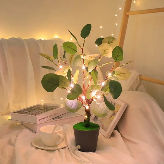 Kerstdecoraties LED Nepblad Lamp