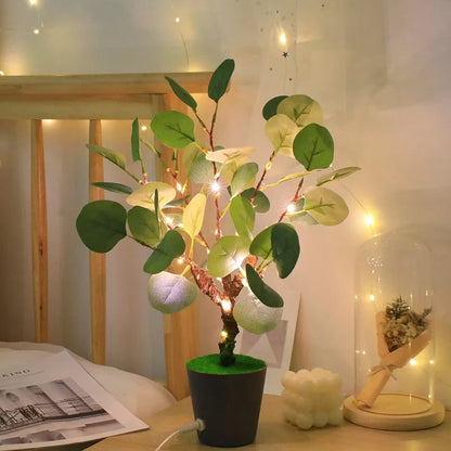 Kerstdecoraties LED Nepblad Lamp