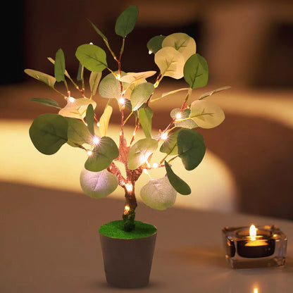 Kerstdecoraties LED Nepblad Lamp