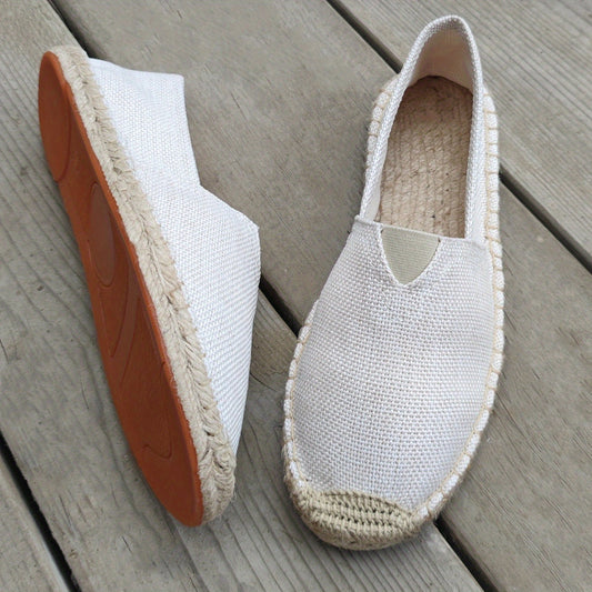 Espadrille Loafers Heren Zomercomfort Lichtgewicht Slip-On Schoenen