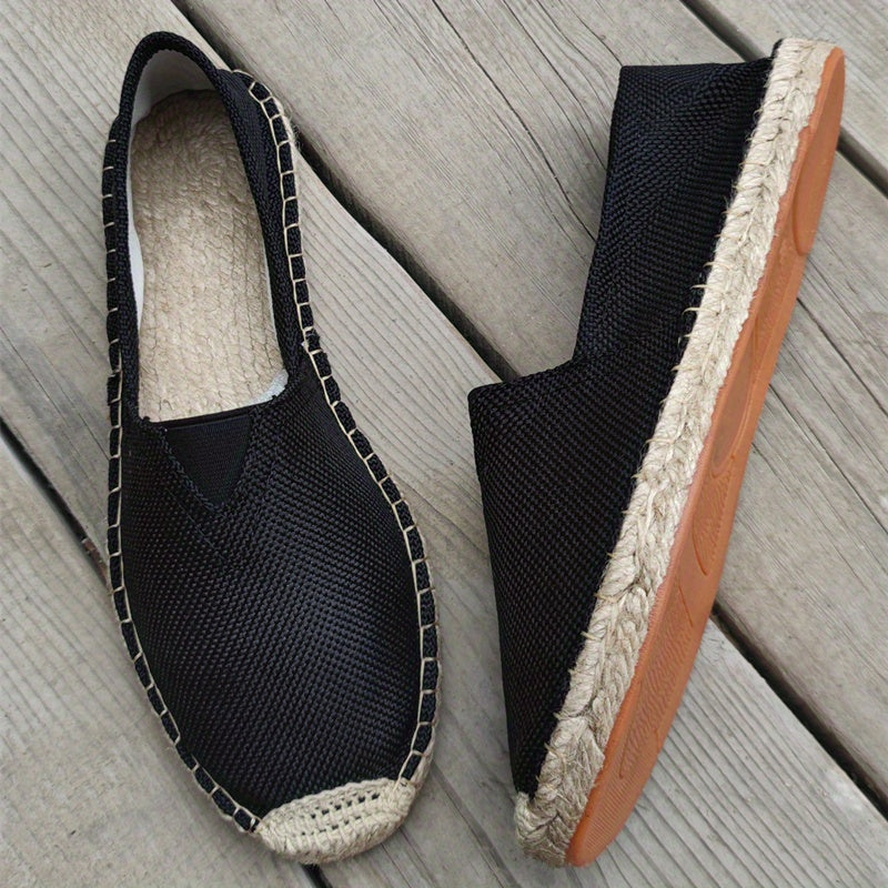 Espadrille Loafers Heren Zomercomfort Lichtgewicht Slip-On Schoenen
