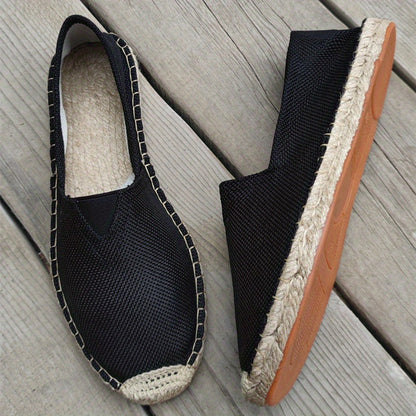 Espadrille Loafers Heren Zomercomfort Lichtgewicht Slip-On Schoenen