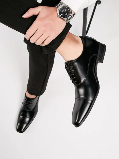 Heren Leren Veterschoenen Klassiek – Formele Business Schoenen