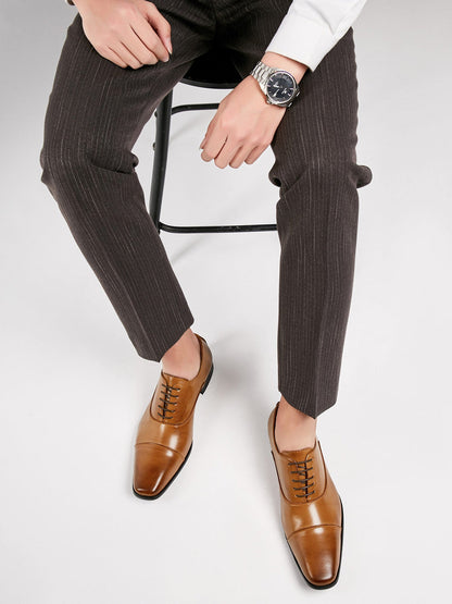 Heren Leren Veterschoenen Klassiek – Formele Business Schoenen