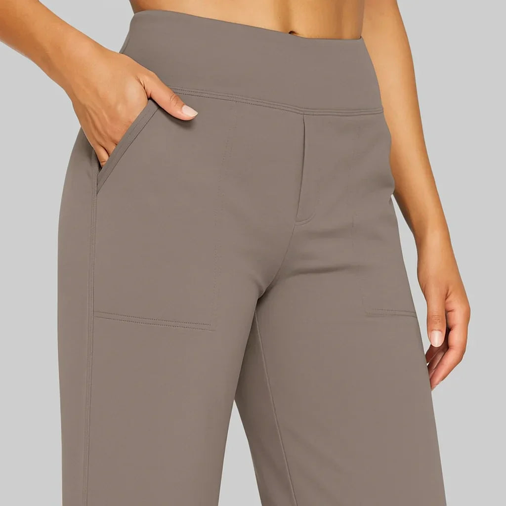 ComfortLijn Stretchbroek Dames met Hoge Taille en Comfort Fit