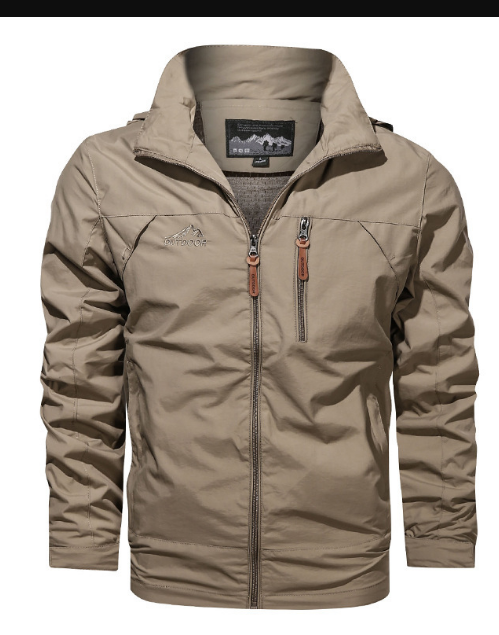 Aureon Heren Regenjas – Waterbestendige Jas met Capuchon