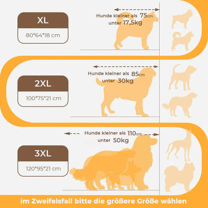 SteunPoot Orthopedisch Hondenbed voor Grote Honden