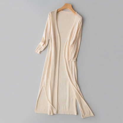 Valnera lang dames vest elegant lichtgewicht comfortabel model