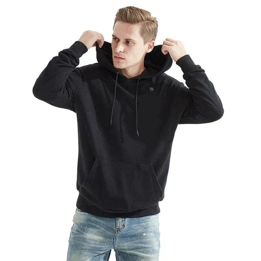 Verwarmde Hoodie Unisex met 3 Warmtestanden – Elektrische Warmtetrui