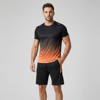 VentoFit Heren Sportset T-shirt en Shorts voor Training