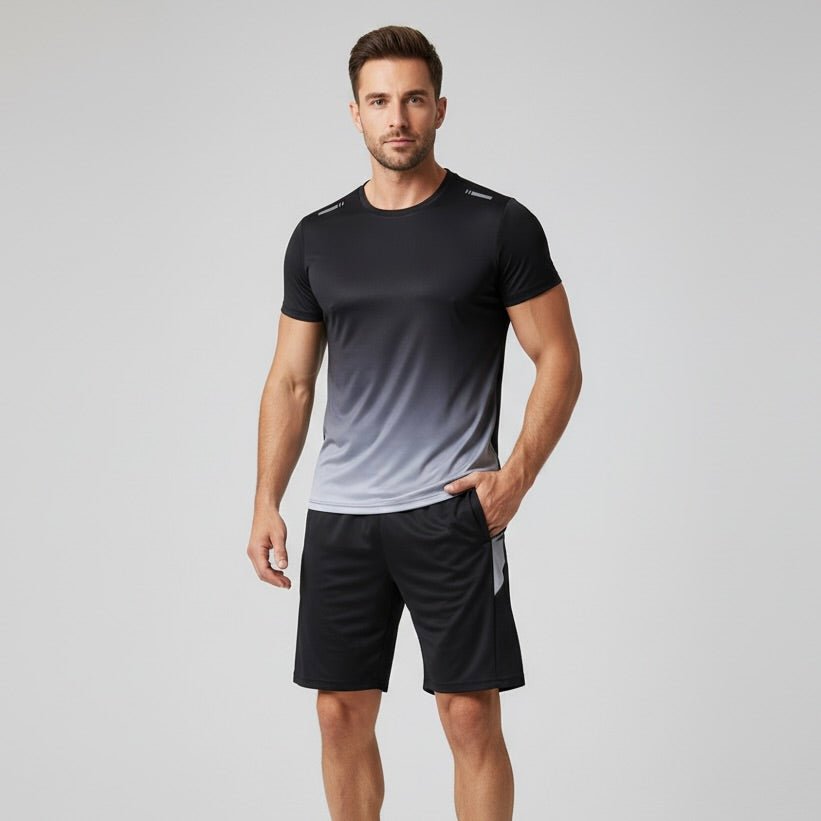 VentoFit Heren Sportset T-shirt en Shorts voor Training