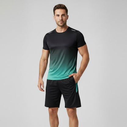 VentoFit Heren Sportset T-shirt en Shorts voor Training