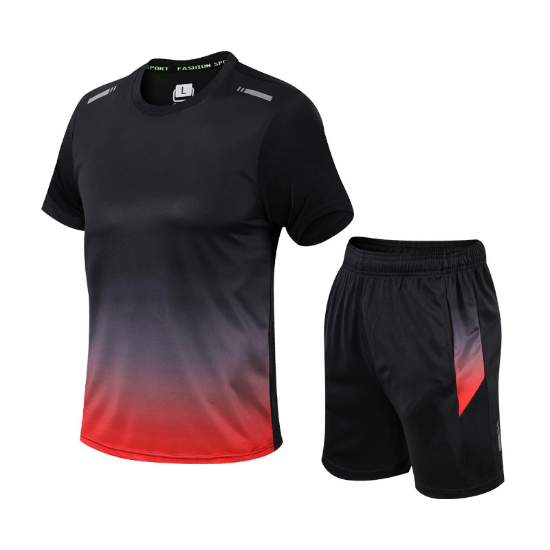 VentoFit Heren Sportset T-shirt en Shorts voor Training