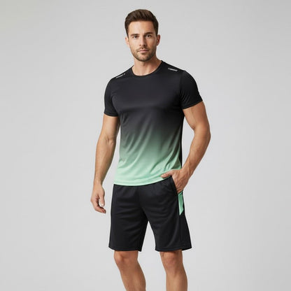 VentoFit Heren Sportset T-shirt en Shorts voor Training