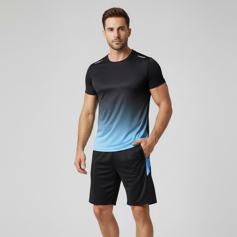 VentoFit Heren Sportset T-shirt en Shorts voor Training