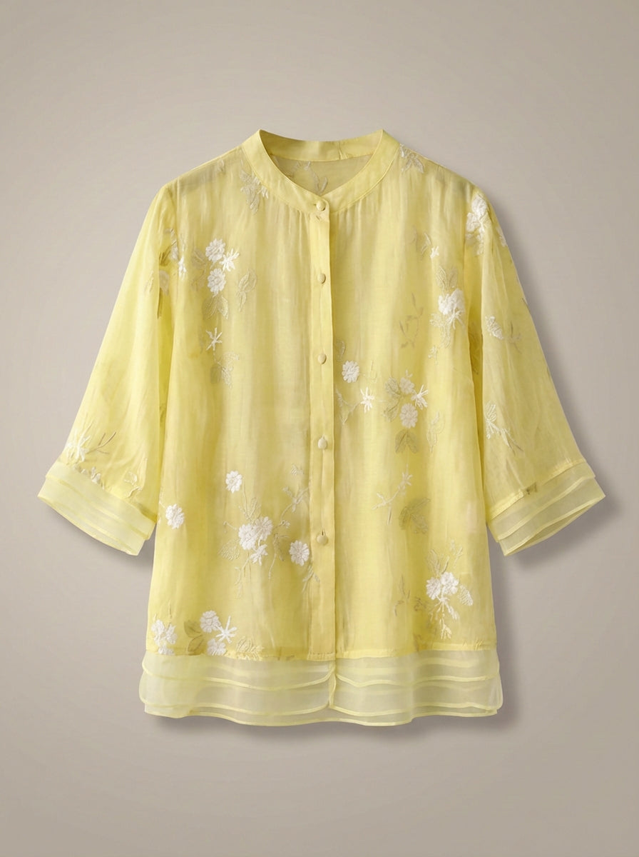 Zomergloed Midi Jurk Dames Gesmokte Taille Vloeiend Zomer Chic
