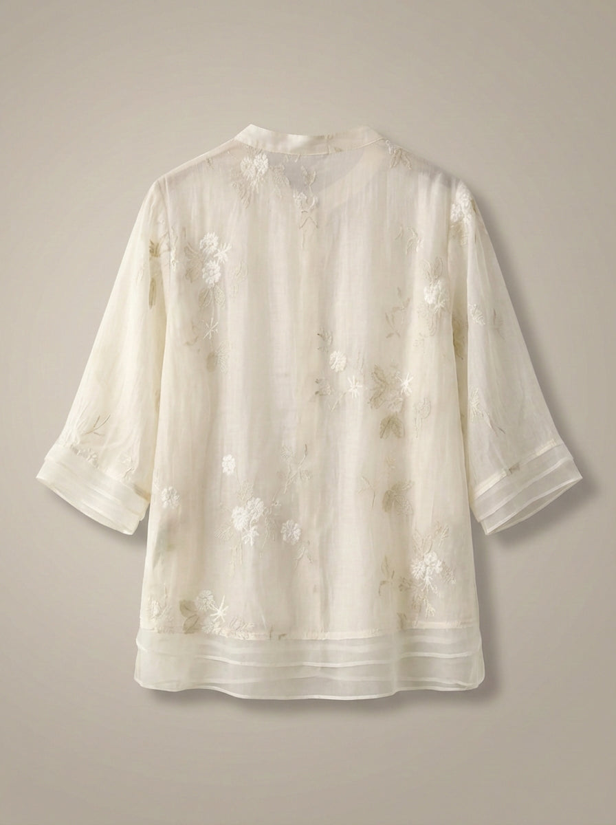 Zomergloed Midi Jurk Dames Gesmokte Taille Vloeiend Zomer Chic
