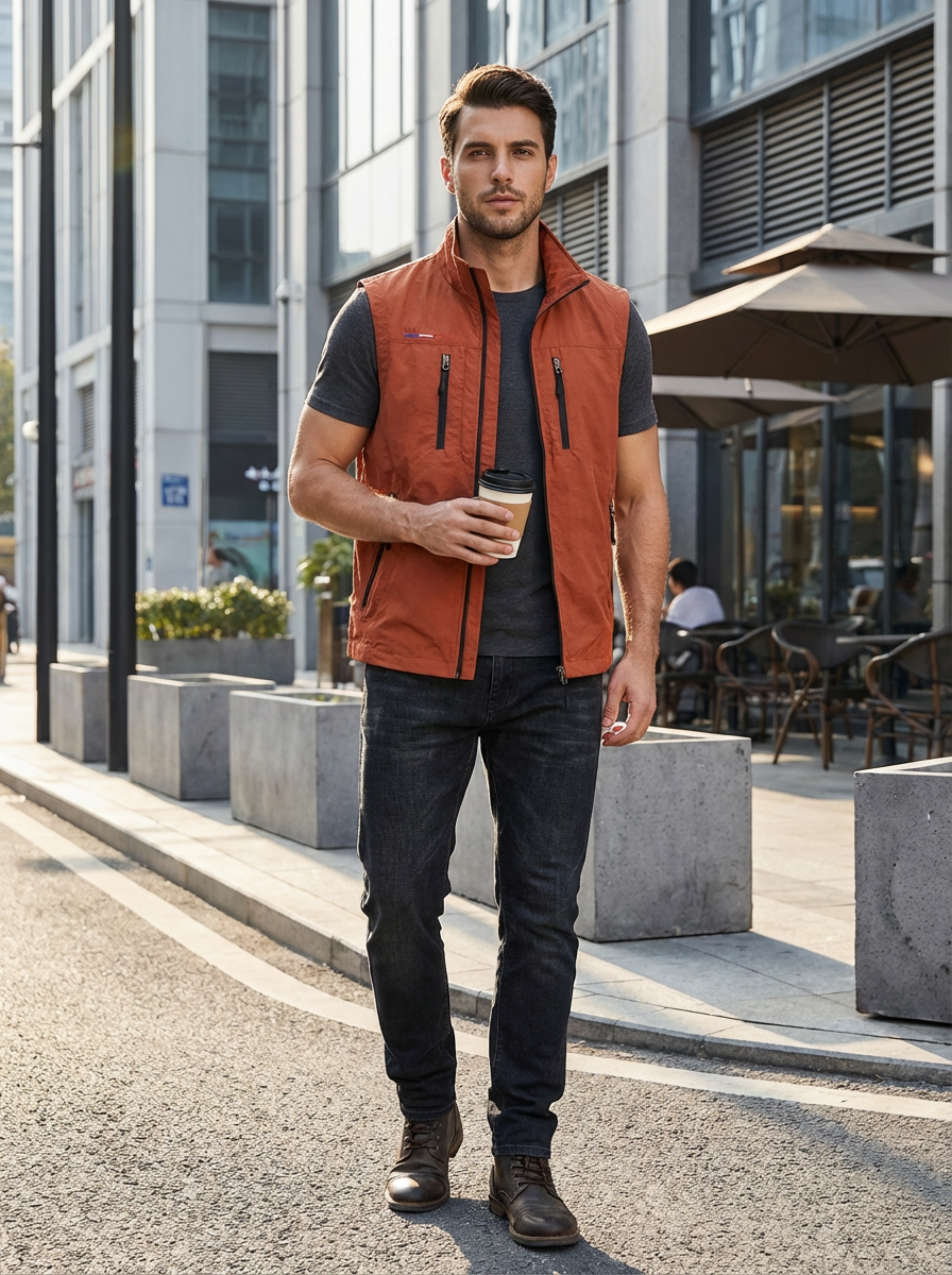 AvontuurVest Bodywarmer met Multifunctionele Opbergzakken