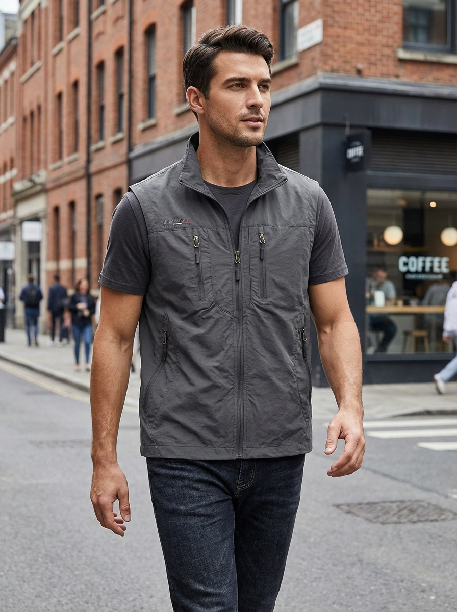 AvontuurVest Bodywarmer met Multifunctionele Opbergzakken