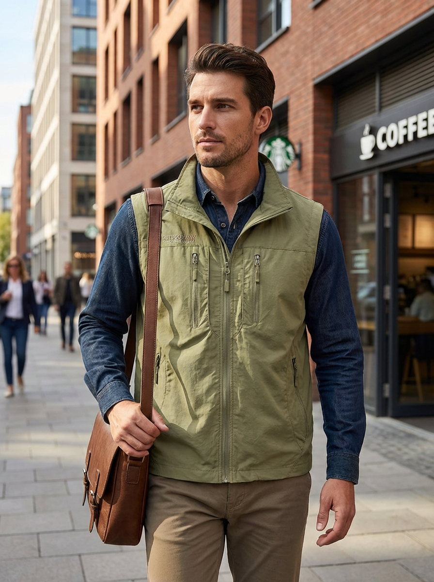 AvontuurVest Bodywarmer met Multifunctionele Opbergzakken