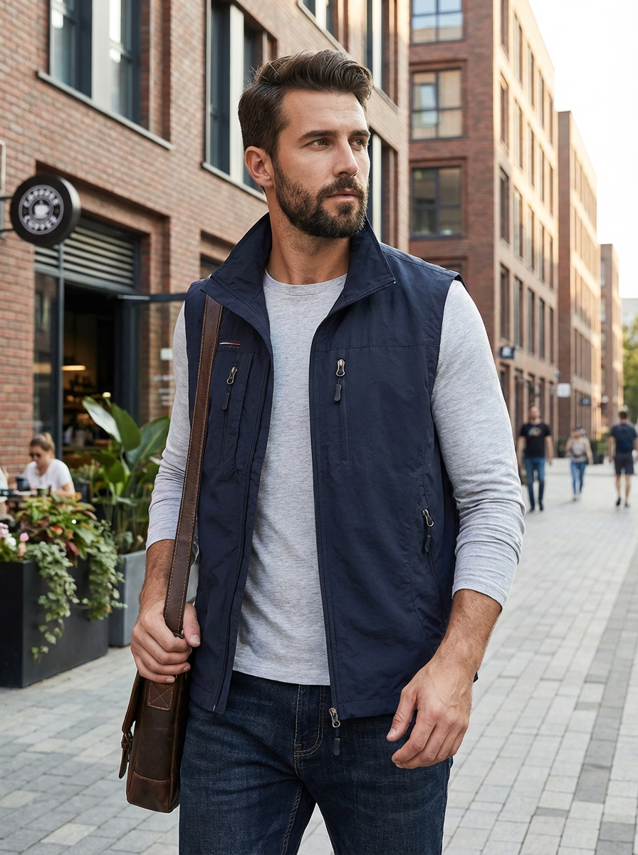 AvontuurVest Bodywarmer met Multifunctionele Opbergzakken