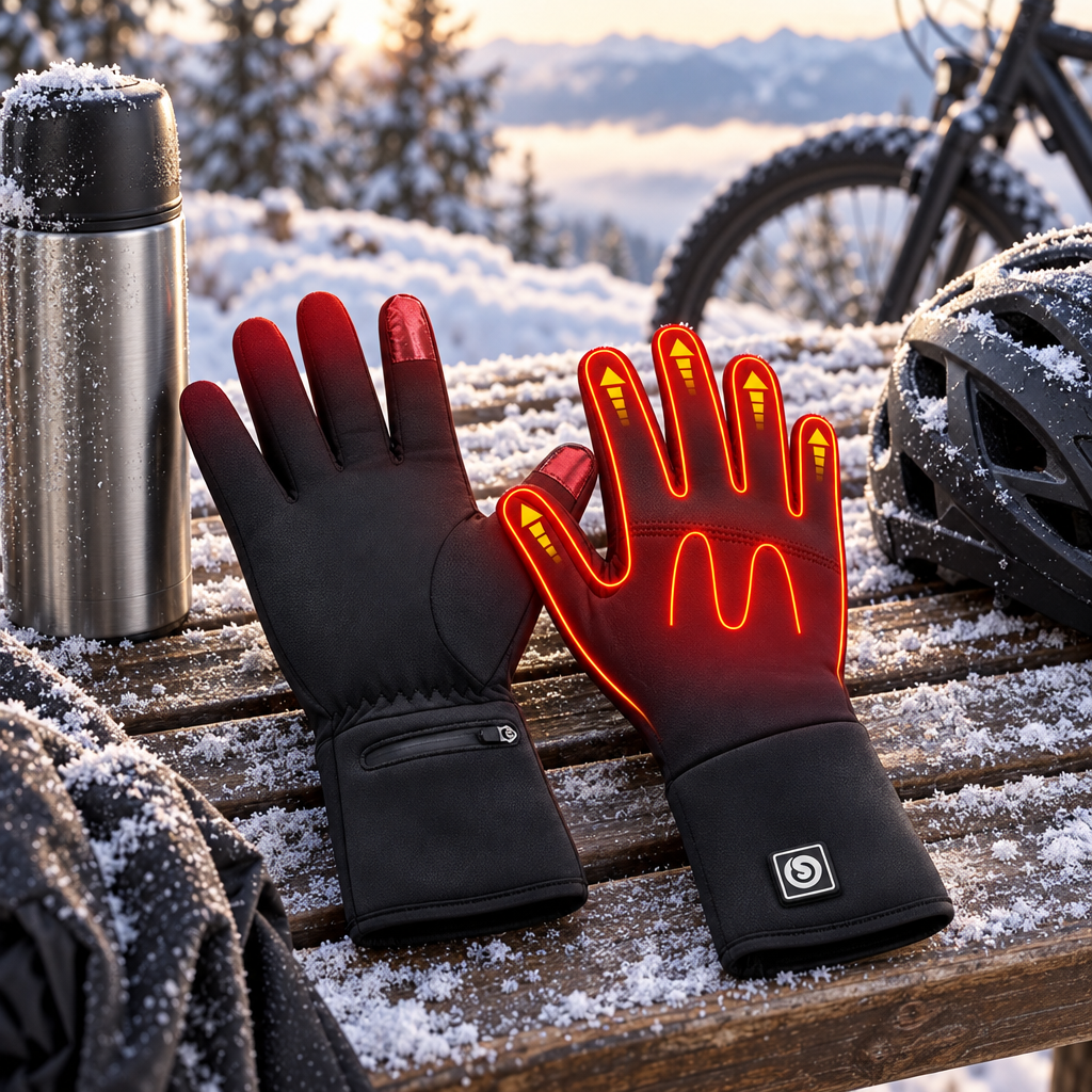 Verwarmde Winterhandschoenen Unisex – Instelbare Warmte tot 6 Uur