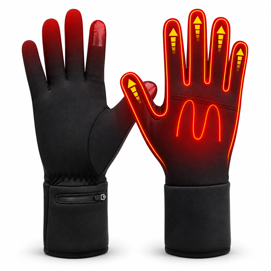 Verwarmde Winterhandschoenen Unisex – Instelbare Warmte tot 6 Uur