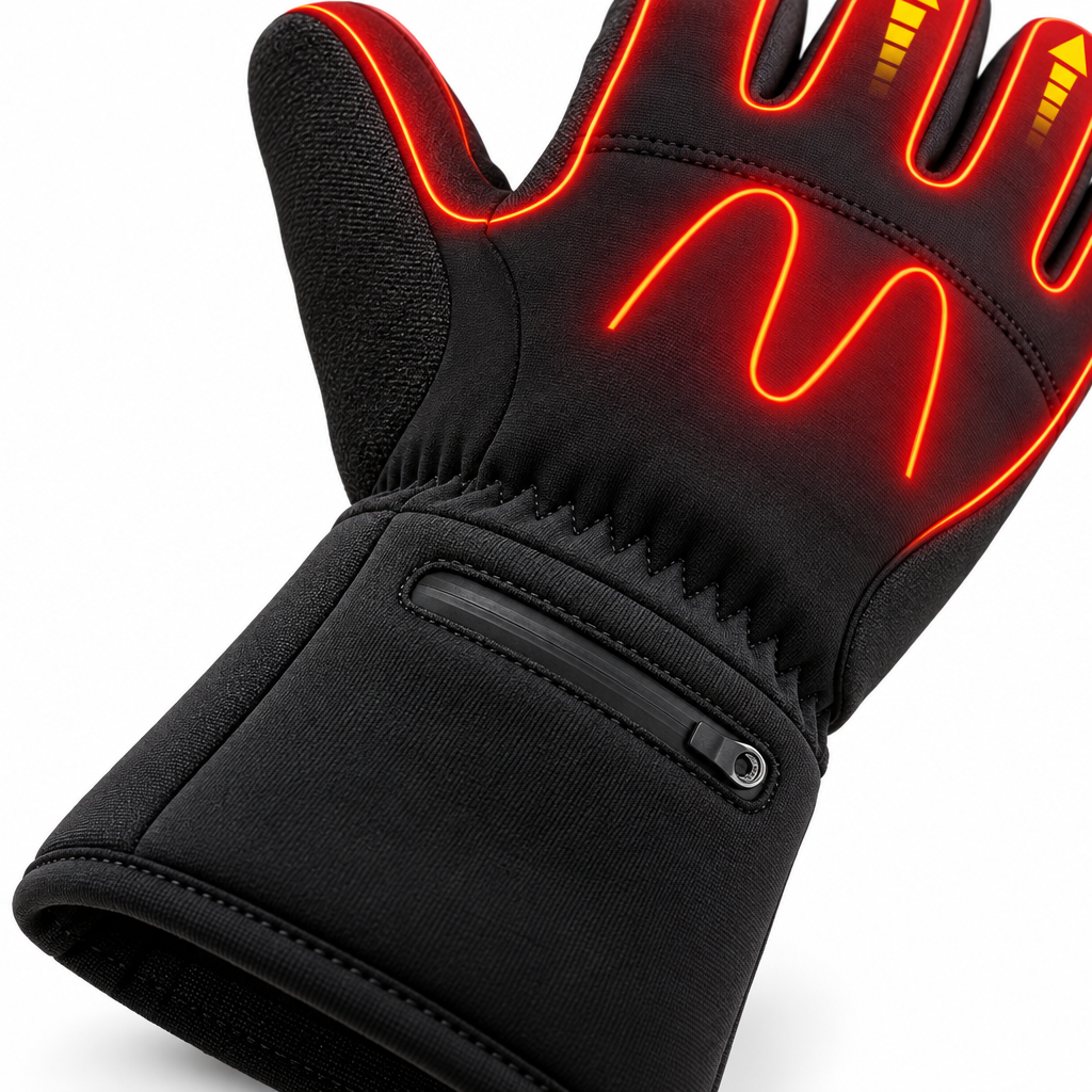 Verwarmde Winterhandschoenen Unisex – Instelbare Warmte tot 6 Uur