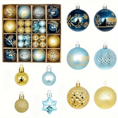Kerstballen Set – Plastic Hangende Versieringen