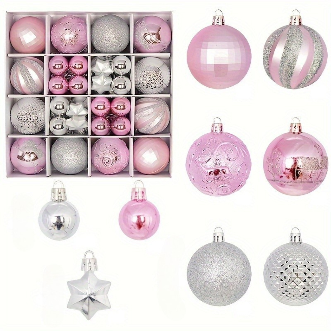 Kerstballen Set – Plastic Hangende Versieringen